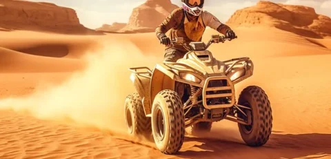 evening with quad bike preimum